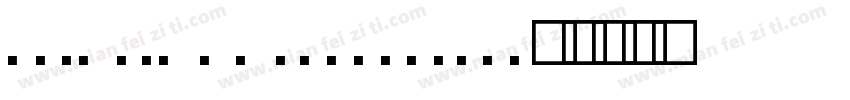 Bermard MT Condensed字体转换